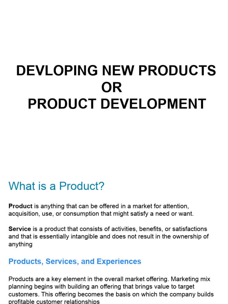 New Product Development Strategies | PDF | New Product Development ...