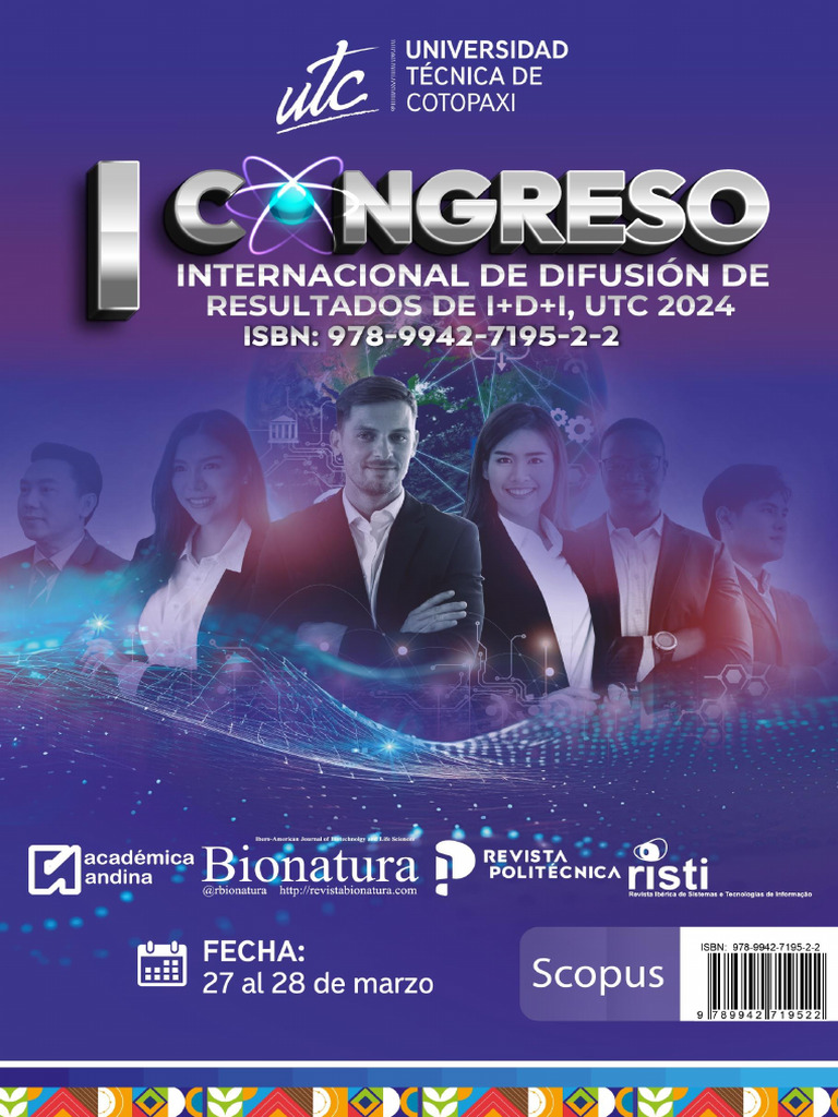 Programa Oficial. I Congreso UTC-I+D+I 2024 | PDF | Ecuador