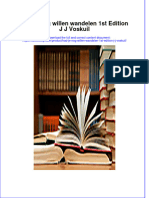 full download Had Je Nog Willen Wandelen 1St Edition J J Voskuil online full chapter pdf 