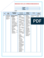 6° Mat Operaciones Combinadas Con Las 4 Operaciones Básicas