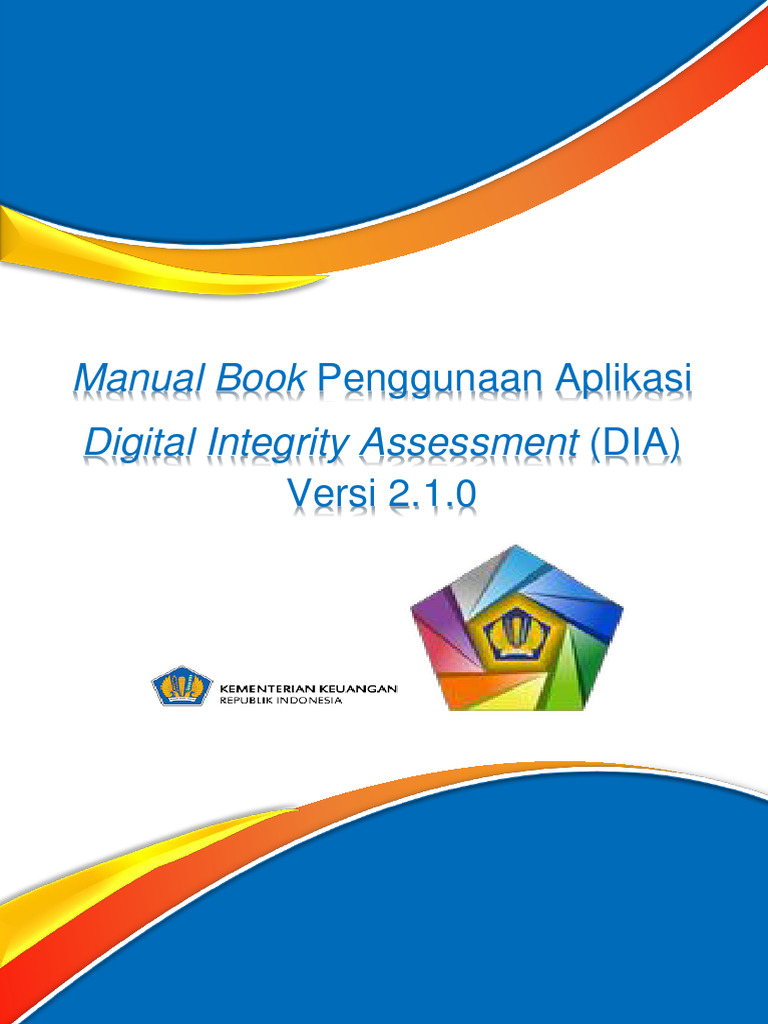 Manual Aplikasi Digital Integrity Assessment | PDF