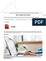 PDF News - Latest News On PDF - Times of India