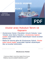 Uluslararasi Hukuk VE Deniz Hukuku: Cahit İstikbal