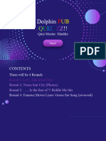 Dolphin Pub Quiz
