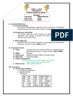 Q4-English W1-D1-Past Tense