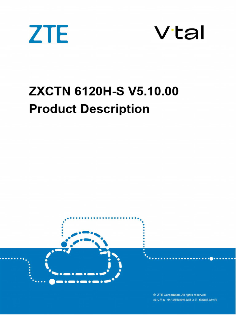 ZXCTN 6120H-S V5.10.00 Overview | PDF | Networking | Multiprotocol