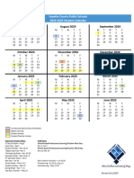 2024-2025 Student Calendar Revised 3