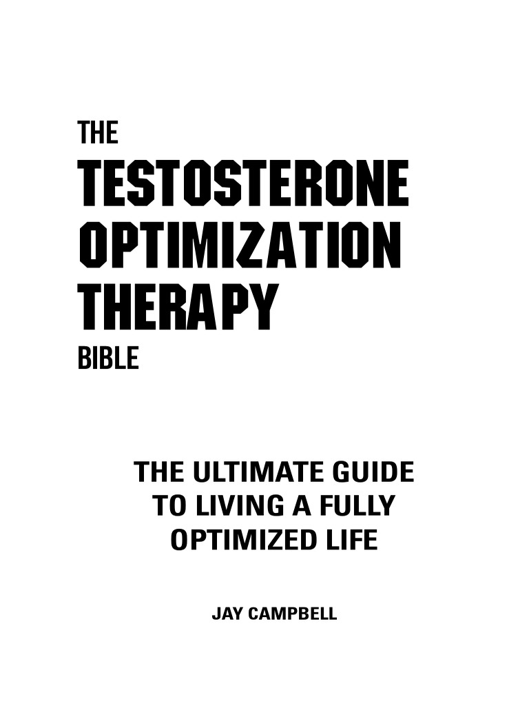 The TOT Bible Color | PDF | Testosterone | Disclaimer