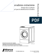 Lavadoras Extractoras: Montaje Fijo en Gabinete Consulte La Página 8 para La Identificación de Modelos