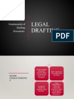 Drafting Legal Documents