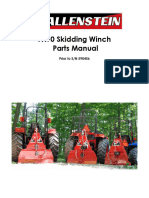Skidding Winch Parts Manual fx90