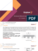 3.3.7. Estruturas Mistas de Aço e Concreto - Exemplo - Lajes Mistas IIb 