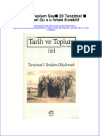 full download Tarih Ve Toplum Sayi 20 Tanzimat I Yeniden Du S U Nmek Kolektif online full chapter pdf 