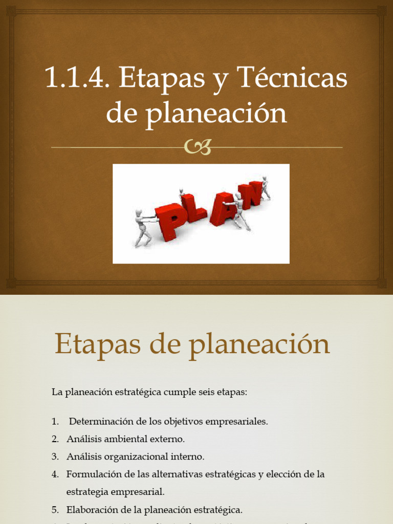 Etapas de la Planeación Estratégica | PDF | Planificación | Business
