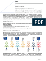 Analisis de Riesgo Del Proyecto