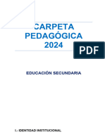 Carpeta Pedagógica 2024_SECUNDARIA