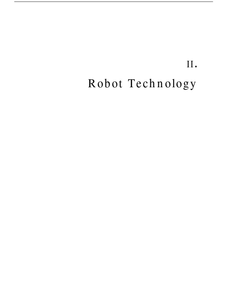 Roots and Future of Robotics Technology | PDF | Robot | Robotics