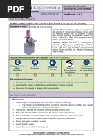 Belt Linisher Sop | PDF | Abrasive | Belt (Mechanical)