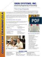 Conveyor Training Flyer