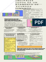 Infografía de periódico moderno ordenado colorido