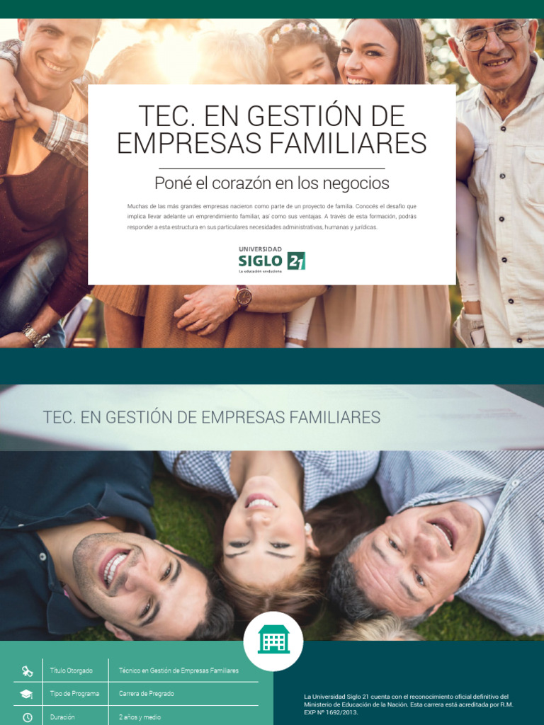 Técnico en Gestión de Empresas Familiares | PDF | Iniciativa ...