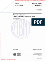 NBR 16868-2 (2020) - Alvenaria Estrutural - 2 Execução e Controle de Obras
