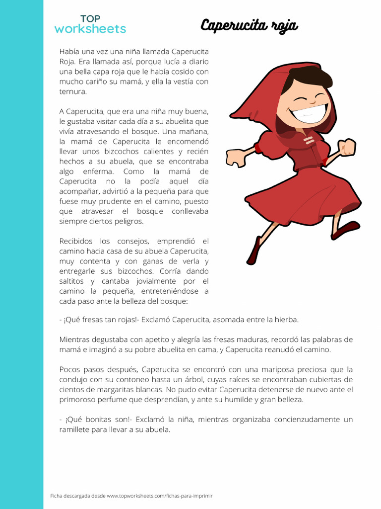 Caperucita Roja | PDF