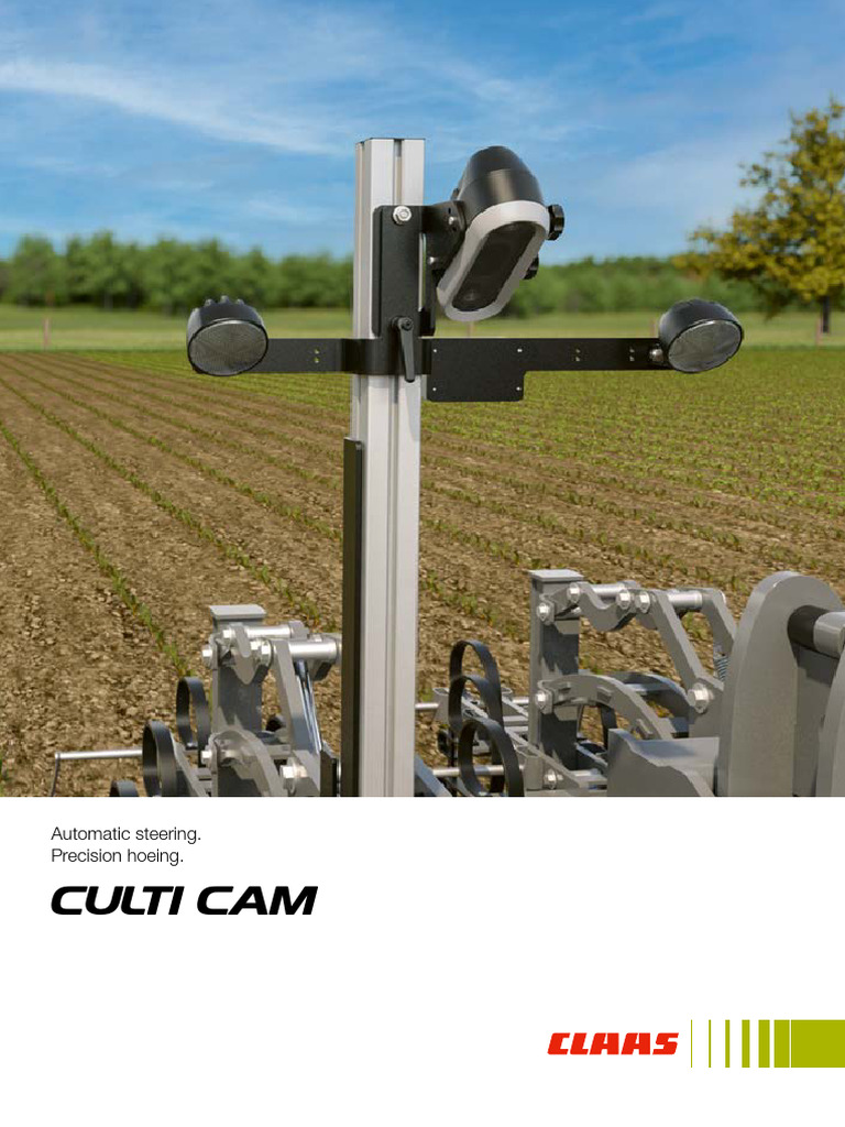 CLAAS CULTI CAM: Precision Cultivation System | PDF | Camera | Automation