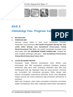 Bab E - Metodologi Dan Program Kerja