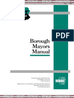 Borough Mayor Manual