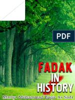 English History Fadak in History # by Ayatullah Syed Muhammad Baqir