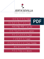 Carta Digital Puerta Sevilla