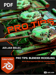 Blender Pro Tips - All The Most Important Blender Modeling Tools in One Place