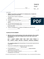 Focus 3 Unit 4 Test Answer Key | PDF