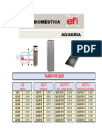 TARIFA EFI - GAMA AQ (R U incluido) 2019