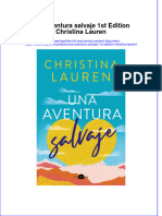 PDF of Una Aventura Salvaje 1St Edition Christina Lauren Full Chapter Ebook
