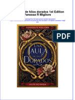 PDF of Una Jaula de Hilos Dorados 1St Edition Vanessa R Migliore Full Chapter Ebook