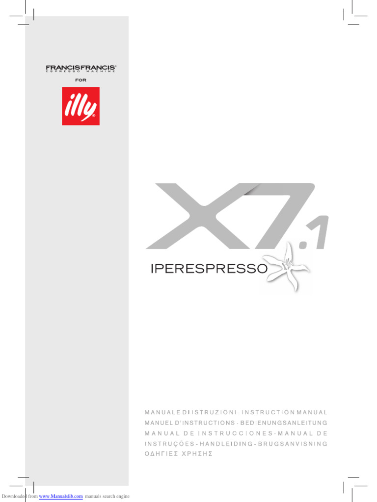 Illy Francis Manual Download Free PDF Ac Power Plugs And Sockets