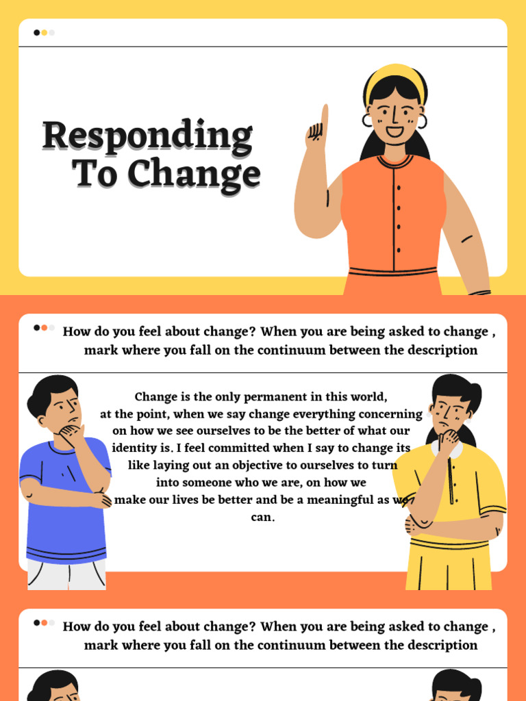 Responding Responding To Change To Change | Download Free PDF ...