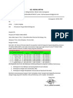 Pengajuan Harga Material