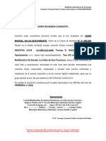 Carta de Buena Conducta Del C.comunal