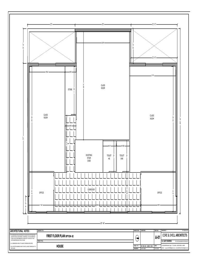 First Floor Plan 01 | PDF
