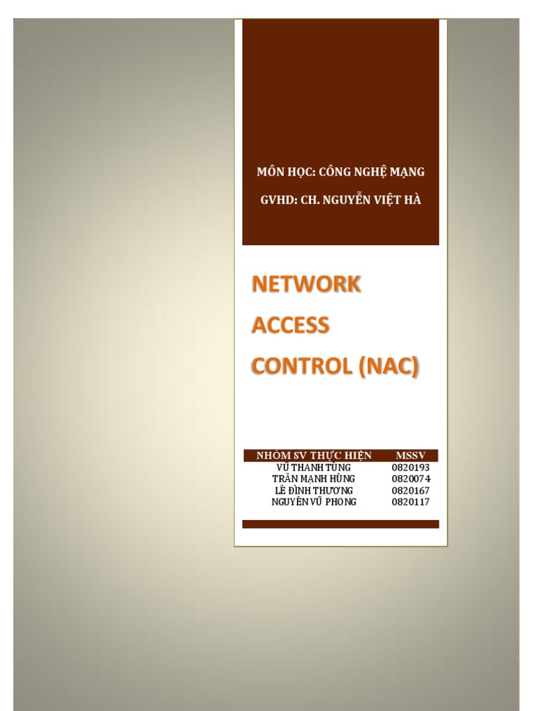 Network Access Control 11-11-11 Final | PDF