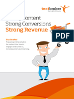 Strong Content Strong Conversions Strong Revenue