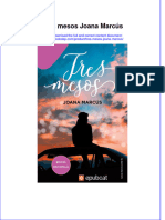 Full Download Tres Mesos Joana Marcus Online Full Chapter PDF