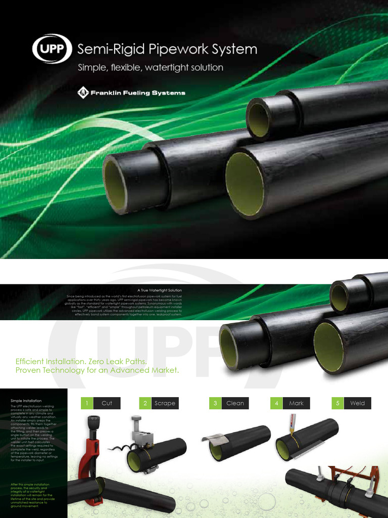 UPP Semi-Rigid Pipework Solutions | PDF | Pipe (Fluid Conveyance) | Welding