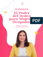 Workbook El Poder Del Orden para Mujeres Ocupadas