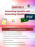 Chapter 3 Accounting Equation and Accounting Classification (Mooc)