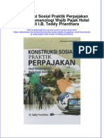 Full Download Konstruksi Sosial Praktik Perpajakan Studi Fenomenologi Wajib Pajak Hotel Di Bali I B Teddy Prianthara Online Full Chapter PDF