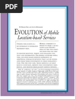 Evolution of Mobile Location-Based Services